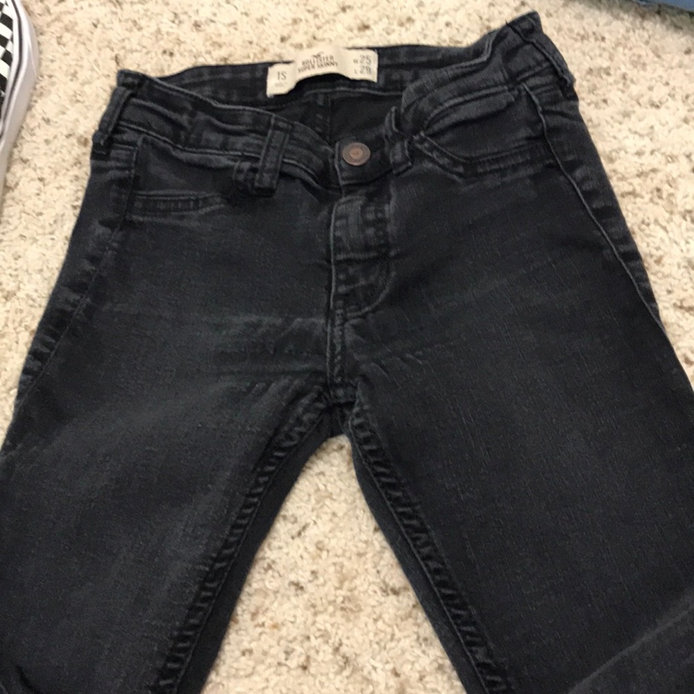 Black Hollister jeans